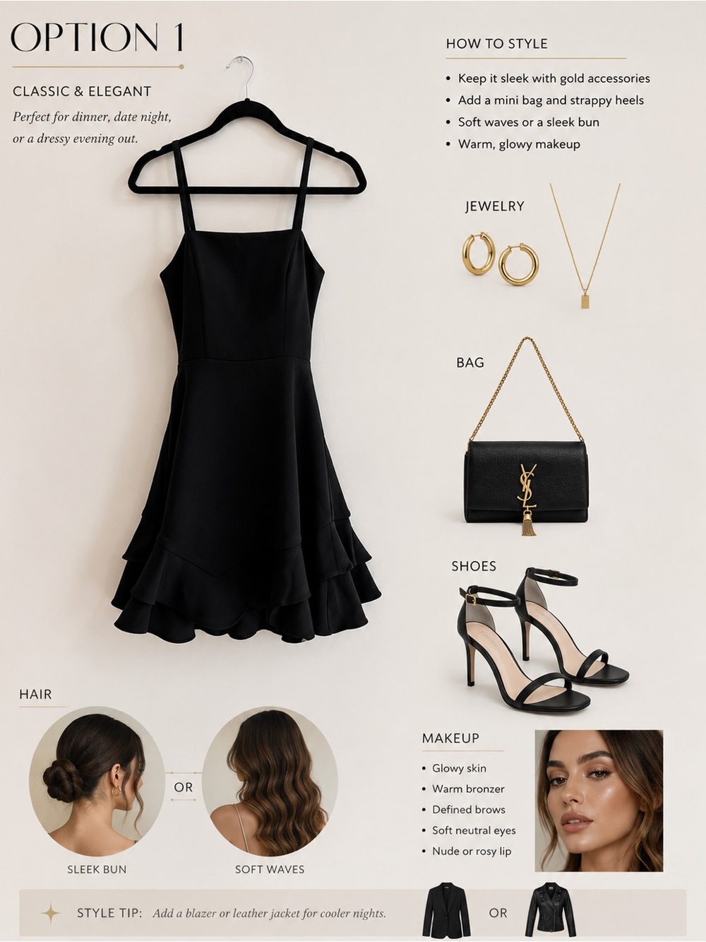 Black Backless A-Line Mini Dress - Dear Moon